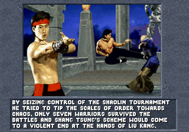 Mortal Kombat II screenshot 3 for Sega Saturn